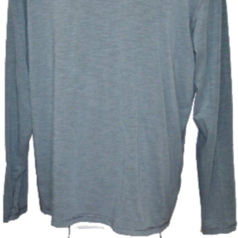 Beautiful TASC Carrollton Lightweight Organic Cotton/Bamboo Hoodie Light Teal XL - Picture 4 of 11
